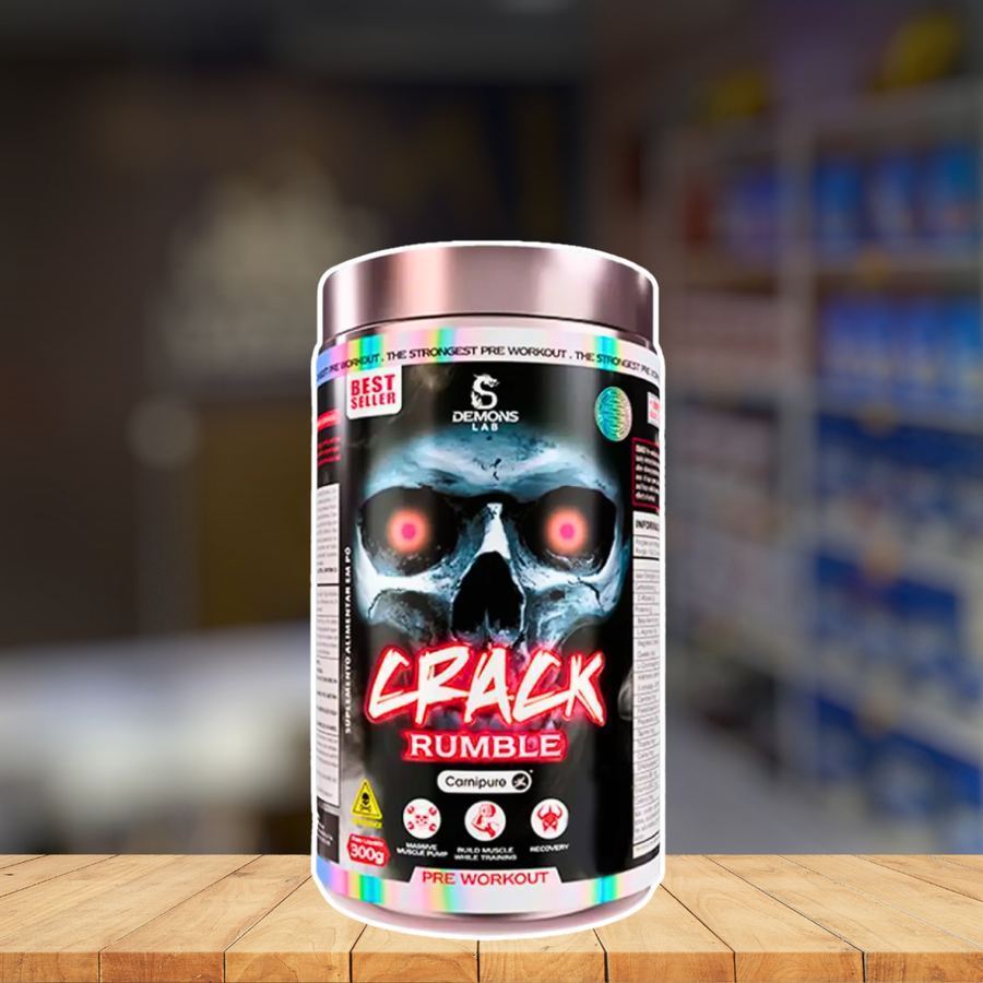 PRÉ TREINO CRACK POPPING CANDY DEMONS LAB 300G