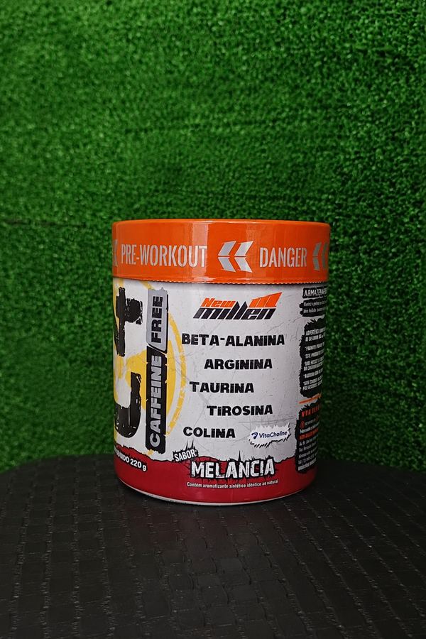 PRÉ TREINO C4 CAFFEINE FREE MELANCIA NEW MILLEN 220G