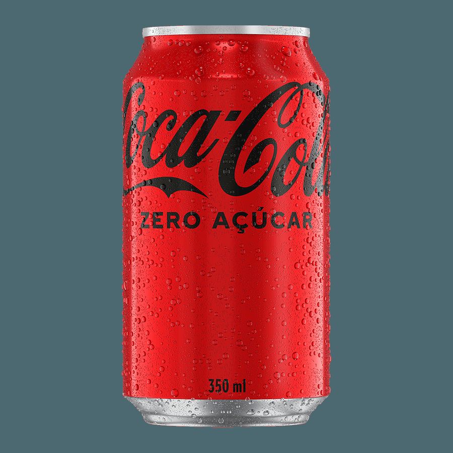 Coca-Cola Sem Açúcar Lata 350ml