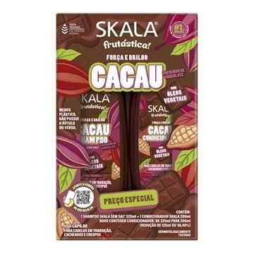 Shampoo 325ml + Condicionador Skala Cacau 200ml