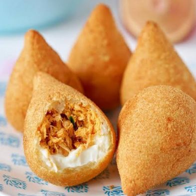 Coxinha de Frango Com Catupiry