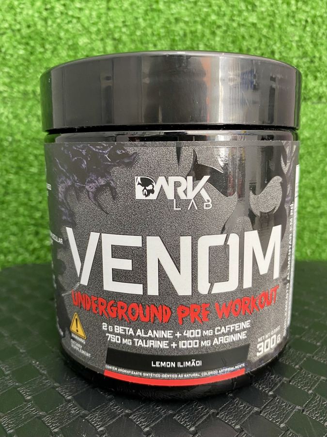 PRÉ TREINO VENOM LIMÃO DARK LAB 300G