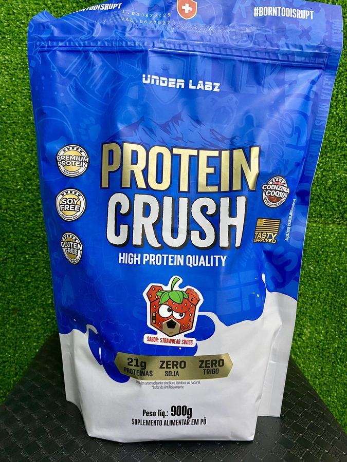WHEY PROTEIN CRUSH STRAWBEAR SWISS UNDER LABZ 900G