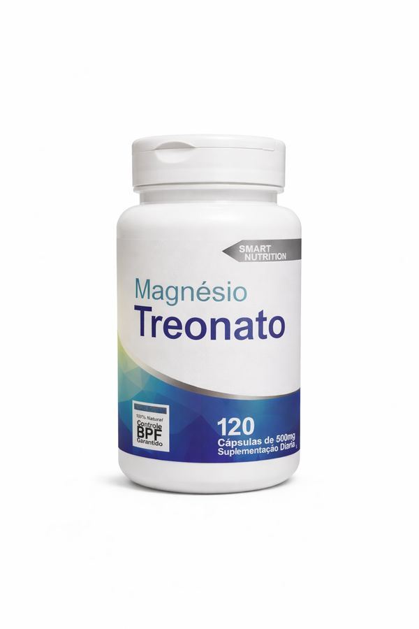 Magnésio Treonato – 120 Cápsulas (500mg)